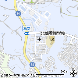沖縄県名護市為又1219-111周辺の地図