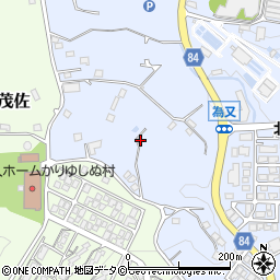 沖縄県名護市為又1219-39周辺の地図