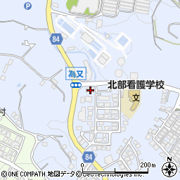 沖縄県名護市為又1219-246周辺の地図