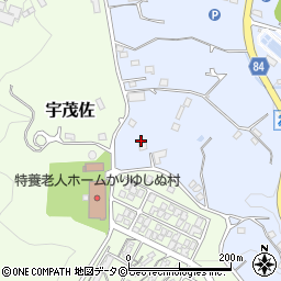 沖縄県名護市為又1219-35周辺の地図