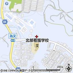 沖縄県名護市為又1219-164周辺の地図