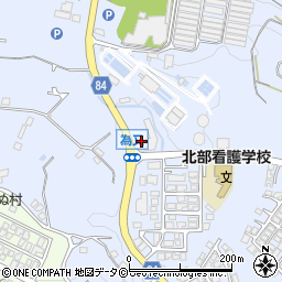 スズキ自販沖縄スズキアリーナ名護周辺の地図