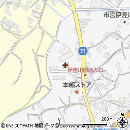 沖縄日野自動車北部営業所周辺の地図