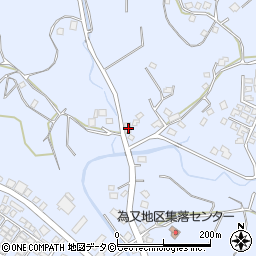 沖縄県名護市為又663周辺の地図