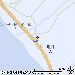 湧川商店周辺の地図