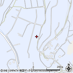 沖縄県名護市為又1119周辺の地図