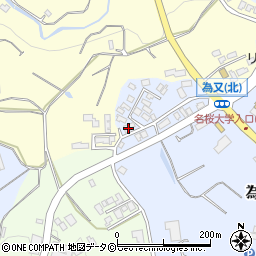 沖縄県名護市為又1219-227周辺の地図