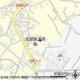 株式会社丸浩重機工業　名護事務所周辺の地図