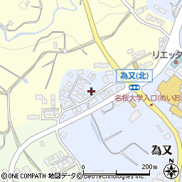 沖縄県名護市為又1219-335周辺の地図