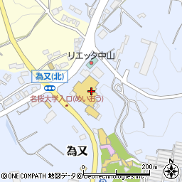 ローソン名桜大学前店周辺の地図