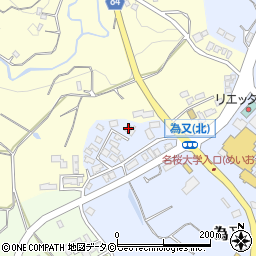 沖縄県名護市為又1219-362周辺の地図