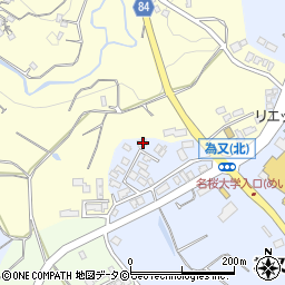 沖縄県名護市為又1219-20周辺の地図