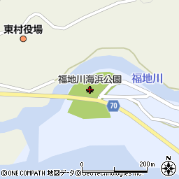福地川海浜公園周辺の地図