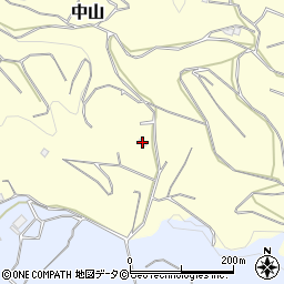 沖縄県名護市中山426-2周辺の地図