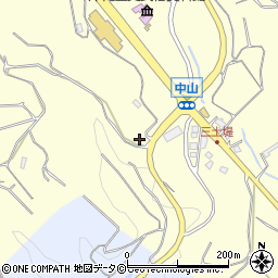 沖縄県名護市中山337周辺の地図