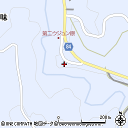 沖縄県国頭郡本部町伊豆味2434-2周辺の地図