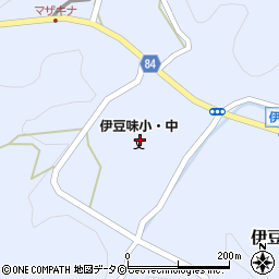 本部町立　伊豆味幼稚園周辺の地図