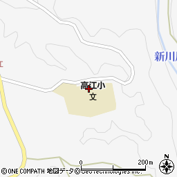 東村立高江小学校周辺の地図