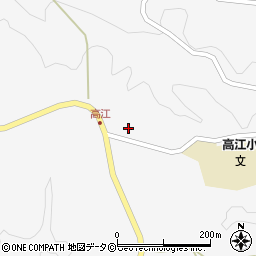 高江公民館周辺の地図