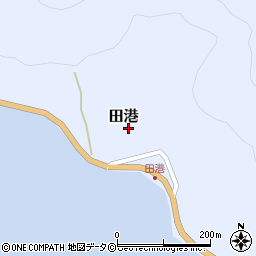 沖縄県国頭郡大宜味村田港58周辺の地図