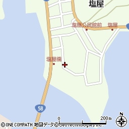 沖縄県国頭郡大宜味村塩屋578周辺の地図