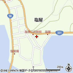 沖縄県国頭郡大宜味村塩屋391周辺の地図