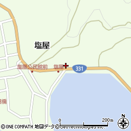 沖縄県国頭郡大宜味村塩屋361周辺の地図