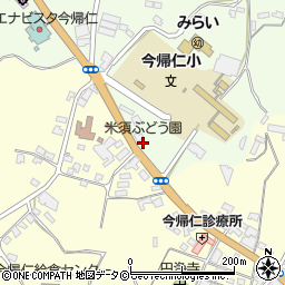 米須ぶどう園周辺の地図