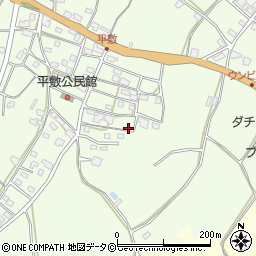 沖縄県国頭郡今帰仁村平敷89周辺の地図