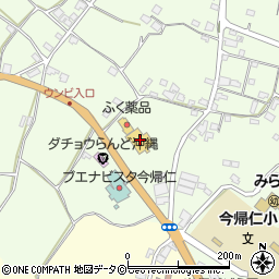 タウンプラザかねひで今帰仁桜市場周辺の地図