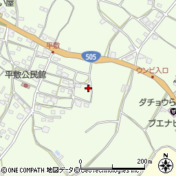 沖縄県国頭郡今帰仁村平敷82-1周辺の地図