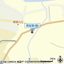 新里入口周辺の地図