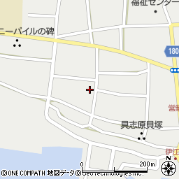 沖縄県国頭郡伊江村川平489周辺の地図