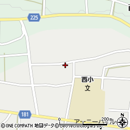 西江前公民館周辺の地図