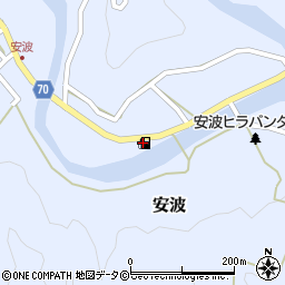ＥＮＥＯＳ安波ＳＳ周辺の地図