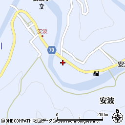 安波民宿周辺の地図