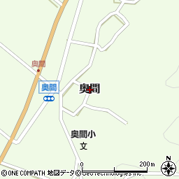 沖縄県国頭村（国頭郡）奥間周辺の地図