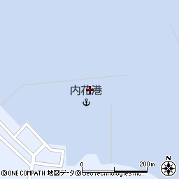 内花港周辺の地図