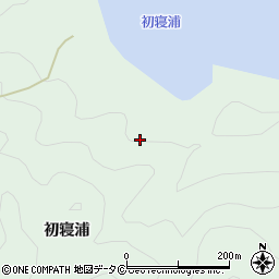 東京都小笠原村父島（初寝浦）周辺の地図