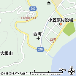 東京都小笠原村父島西町24-6周辺の地図
