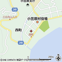 東京都小笠原村父島西町34周辺の地図