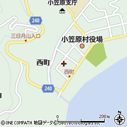 東京都小笠原村父島西町32周辺の地図