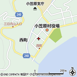 東京都小笠原村父島西町39周辺の地図