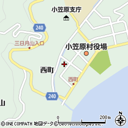 東京都小笠原村父島西町47周辺の地図