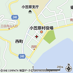 東京都小笠原村父島西町46周辺の地図