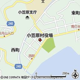 東京都小笠原村父島西町50周辺の地図