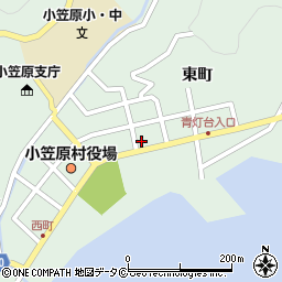 小笠原村観光協会周辺の地図