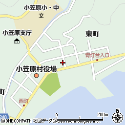 東京都小笠原村父島東町35周辺の地図