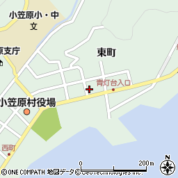 東京都小笠原村父島東町24-5周辺の地図