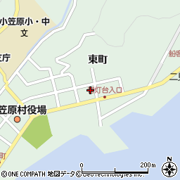 東京都小笠原村父島東町20周辺の地図